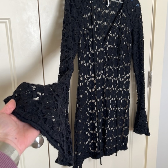 Free people Crochet Mini Dress - Picture 2 of 6